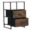 Vonda 2 Drawer 45Cm W Bedside Table