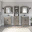 Ensemble de meuble-lavabo simple 34 po Key West