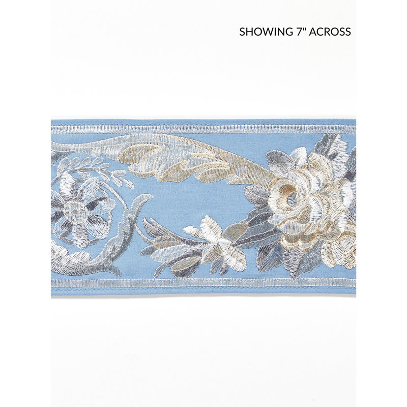 REINE EMBROIDERED TAPE, Fountain