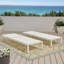 Ensemble de 2 chaises longues de patio, chaise longue d'extérieur blanche Kd, chaise longue de piscine résistante aux intempéries pour la cour, la terrasse et le bord de la piscine-1745848614-1745848612-1745848613