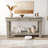 54-Inch Long Console Table, Wooden Entryway Table with 2 Drawers & Open Storage Shelf, for Entryway, Hallway, Living Room-153650498-153650502