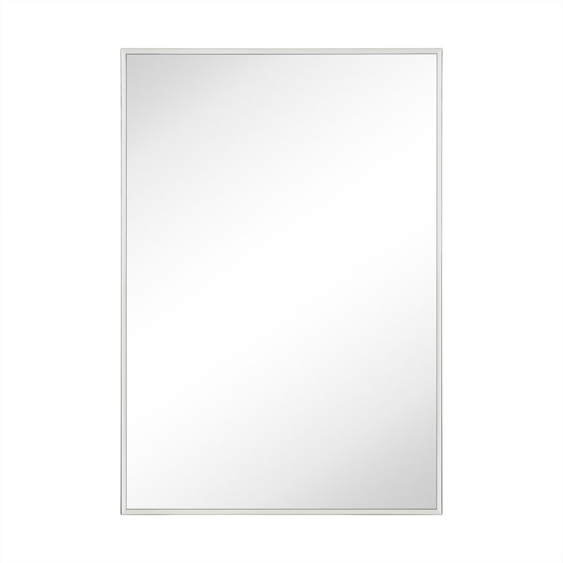 Armoire à pharmacie 16 po x 24 po Velin, H 24 po x l 16,50 po x P 4,84 po, Nickel poli
