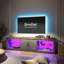 179cm TV Stand for TVs up to 75" with Storage Cabinet, Entertainment Center for TVs with LED Light -186063999