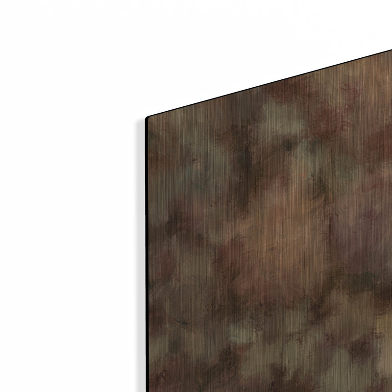  «Fall Floret 1» par Ashley Bradley, art mural en métal, H 16 po x l 24 po