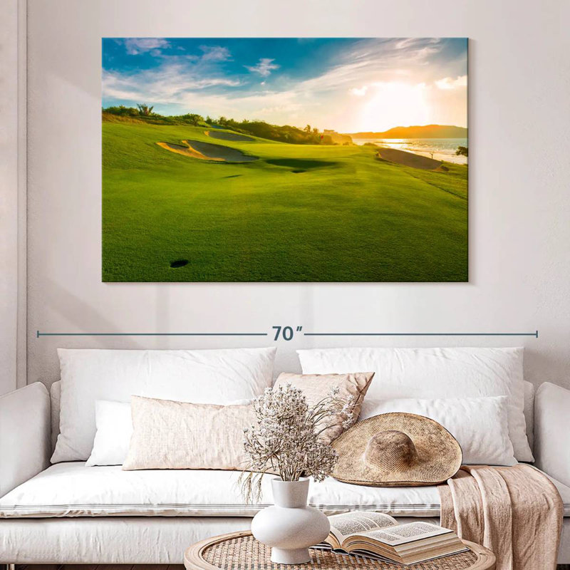 Sirci Sunny Golf Course, H 34 po x l 51 po