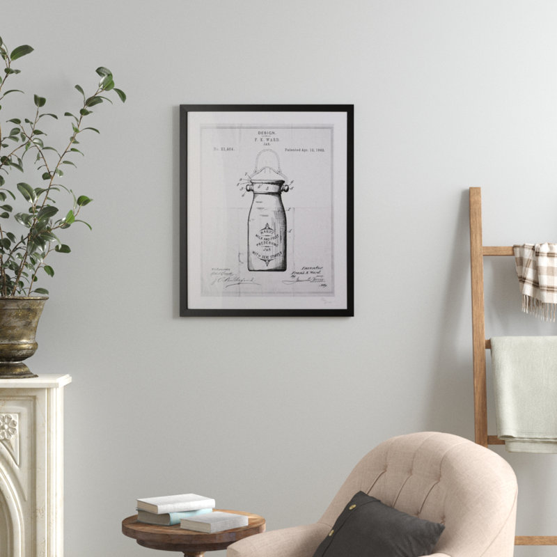 Impression d'art graphique, H 32 po x l 26 po x P 0,5 po