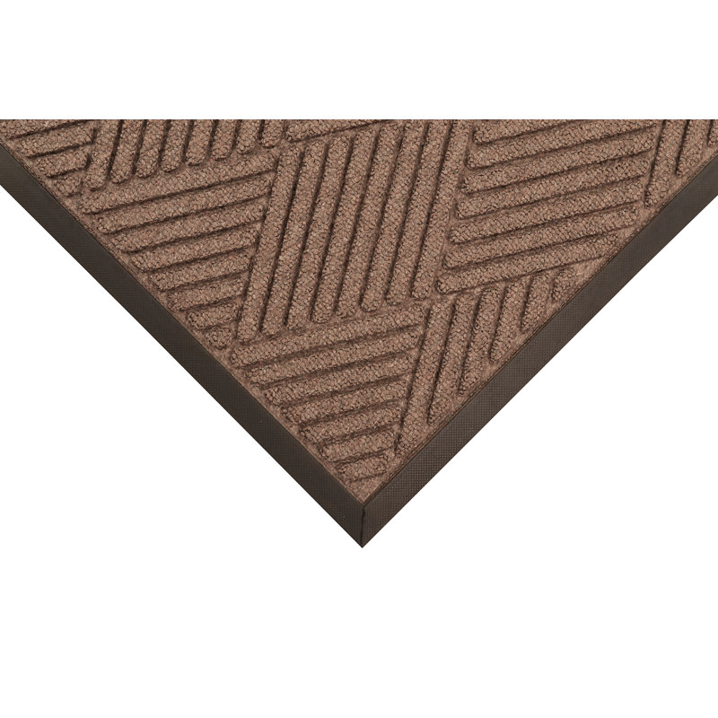 Tapis de porte Alezander, Brun, 4 pi x 6 pi