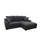 Modern Deep-seated Fabric Sectional Sofa With Reversible Ottoman-649500307