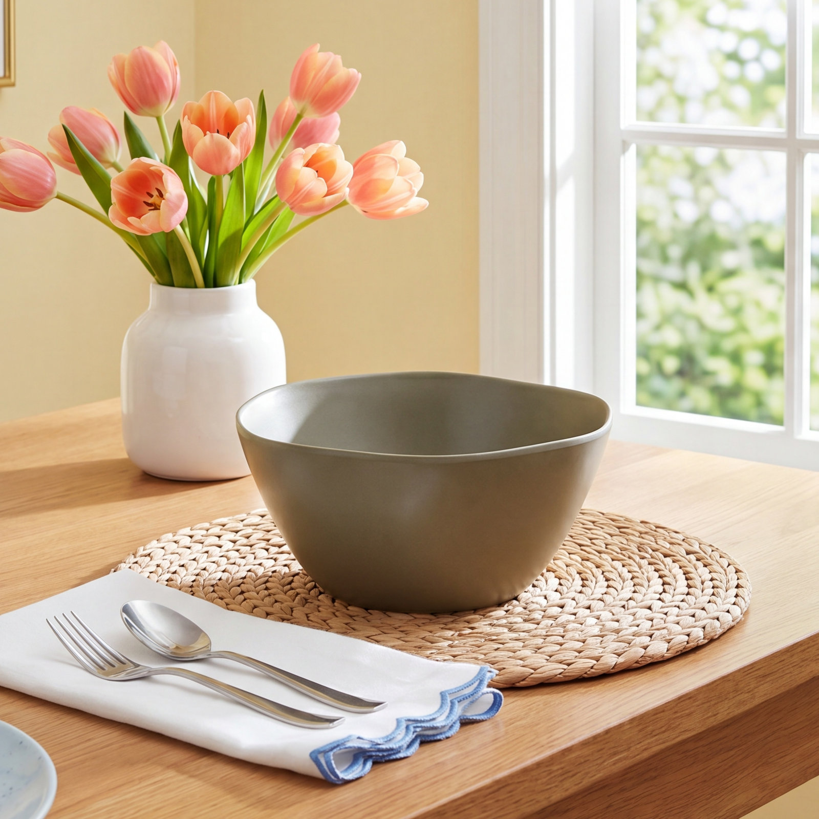 Laya Rice Bowl, Gray