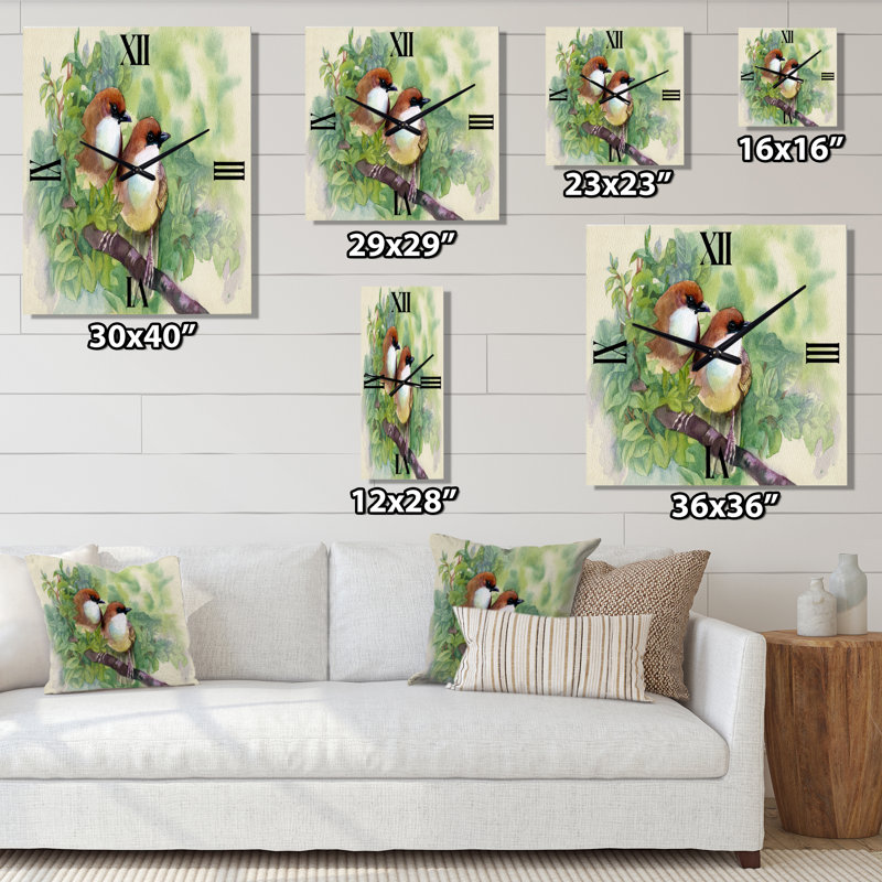 Horloge murale, Petit
