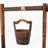 Charming Rustic Outdoor Planter For Garden Décor With Hanging Feature