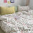 Nayoroom Botanical Floral Beige Pink Flower Duvet Cover Vintage Style Soft 100% Cotton Duvet Cover Set-99924997