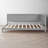 Full Size Wood Daybed/Sofa Bed, with Wood Slats, Gray-1786912163-1786912167