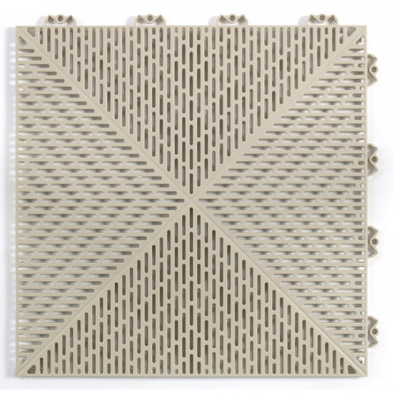 Carreaux de drain pour garage 14,9 "x 14,9" Bergo Unique, Sable