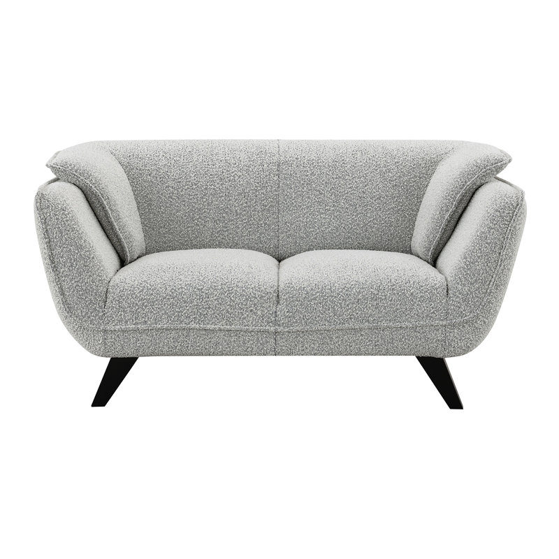 Causeuse Nayeli, Boucle gris clair