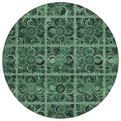 Tapis intérieur lavable 8 pi