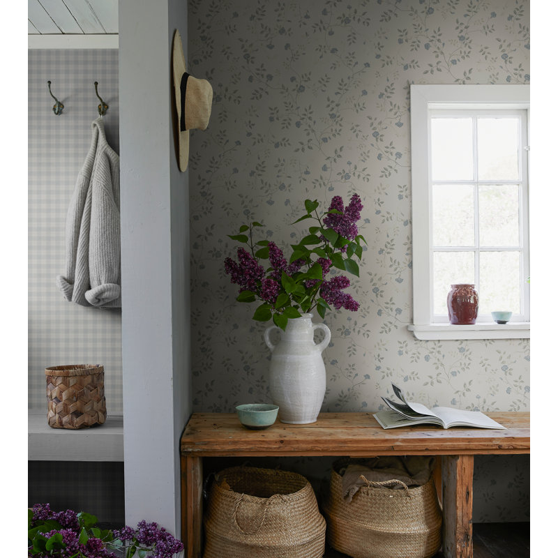 Kolonin Floral Wallpaper Roll, Sandstone