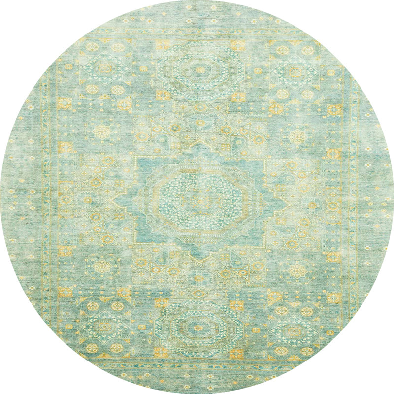 Oriental Indoor Rug, Round 8'