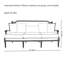 Canapé luxueux gris clair French Light