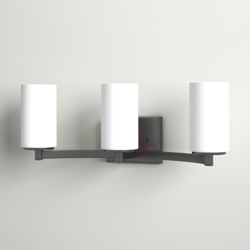 Hettinger 3 - Light Dimmable Vanity Light, Burnt Sienna