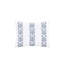 Literie pour lit simple TG avec draps - Motif médaillon bleu marine, tissu, grand édredon à bordure brodée et draps, mauve, taies décoratives brodées, lavable à la machine