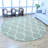 Hand Tufted Wool Handmade Geometric Round Area Rug