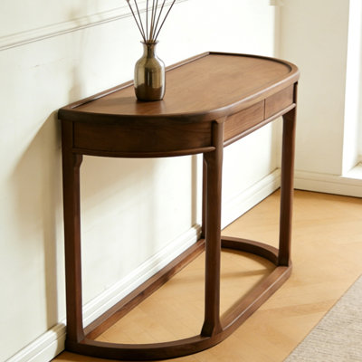 Console de style chinois rétro simple brun
