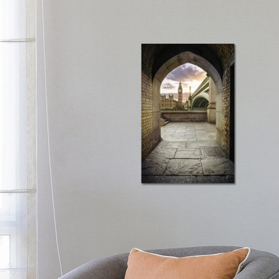 Westminster Tunnel by Nader El Assy - Wrapped Canvas Gallery-Wrapped Canvas Giclée