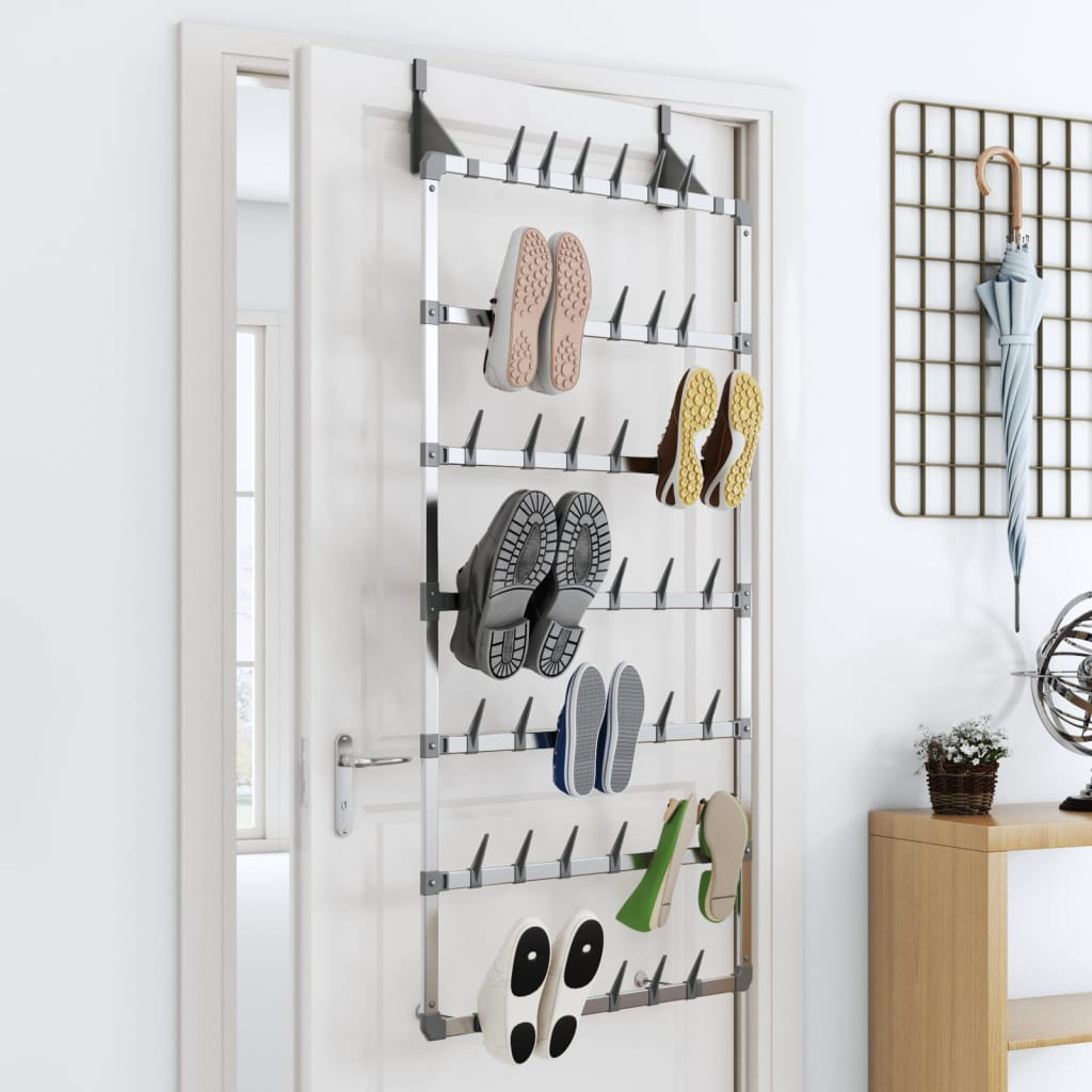 Wall Mounted Closetmaid 97536 Adjustable Wall Door Shoe Organizer