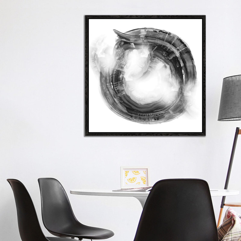 Ring by Nan - Painting on Canvas, Black Framed, 93.98 cm H x 93.98 cm W