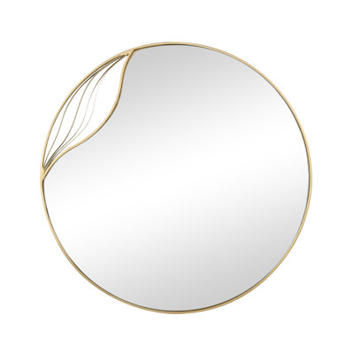 Miroir mural Stiller - Laiton