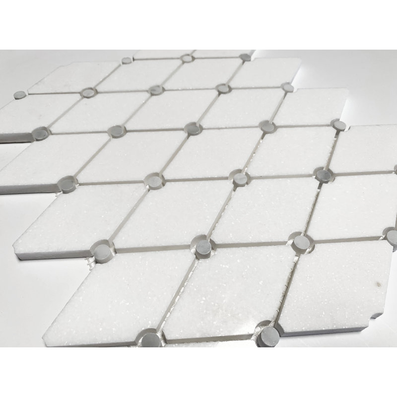 2" x 3" Marble Versailles Mosaic Wall & Floor Tile