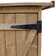 Outsunny Outdoor Storage Cabinet Wooden Garden Shed Utility Tool Organizer