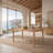 Solid Wood Dining Set with Sculpted Chairs-865691490-1012875474