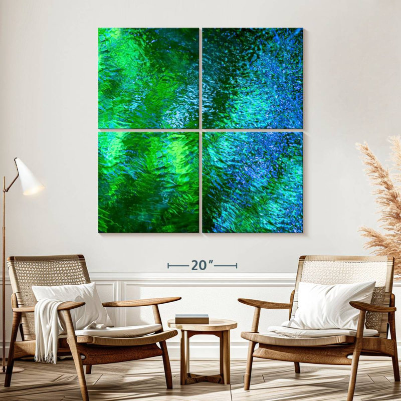 Monets Pool III, 57" H x 57" W