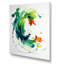 «Green and White Abstract Expression Peinture I», art mural abstrait-1824639819-1628520504