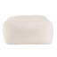 53cm Wide Square Solid Colour Pouffe Ottoman