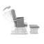 Reclining Glider Nursing Chair and Footrest-124210774