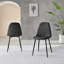 Round High Gloss & Chrome Dining Table With Storage Shelf & 4 Luxury Fabric Dining Chairs-100028374