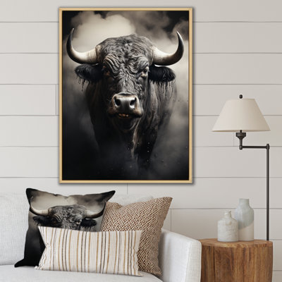 Keal Gray Animal Buffalo Extremely II sur toile
