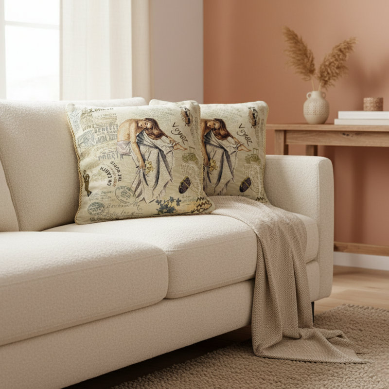 Tapestry Throw Pillow Cover