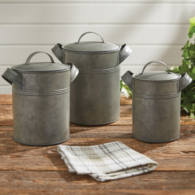 Ensemble de pots de cuisine 3 pièces Williston Forge Vintage