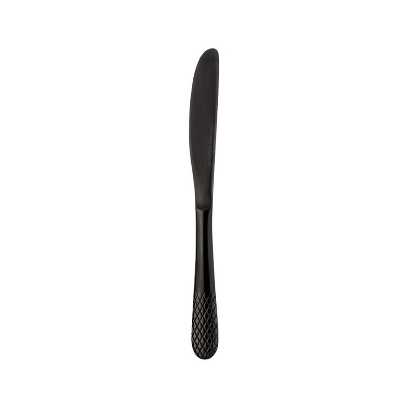 Julia Diamond Collection Flatware, Black