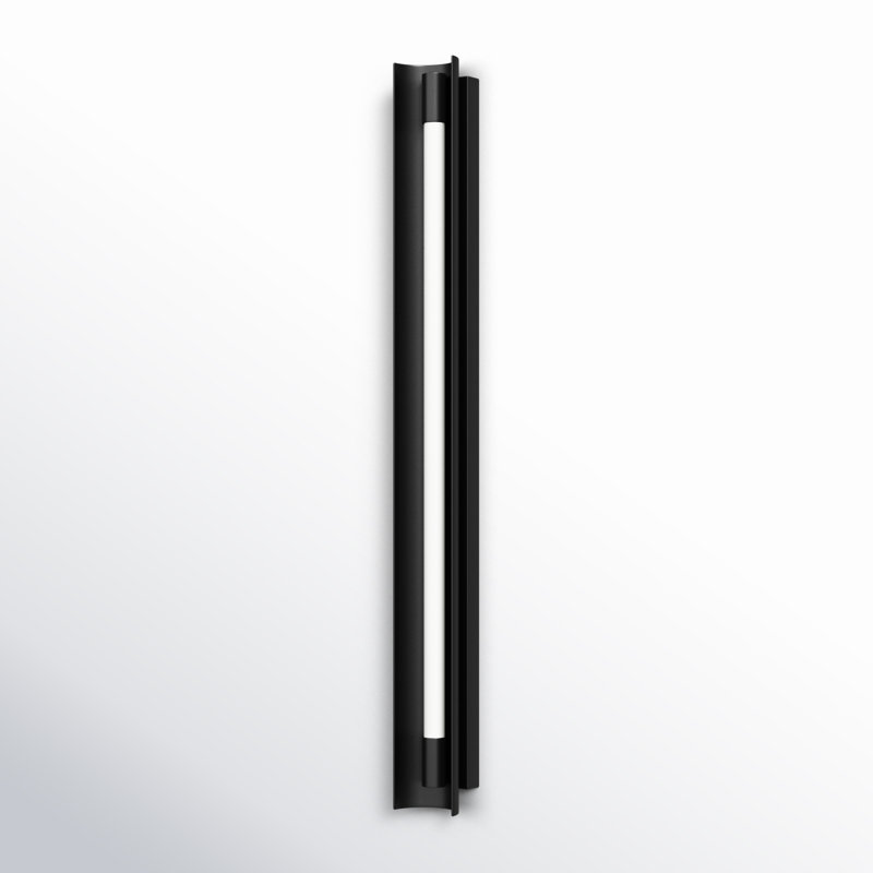Carson 1 - Light LED Bath Bar, Midnight Black