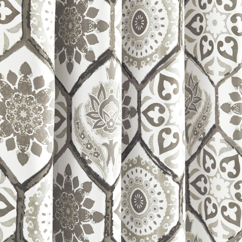 Marvel Room Darkening Curtain Pair, Neutral, 52" W x 84" L