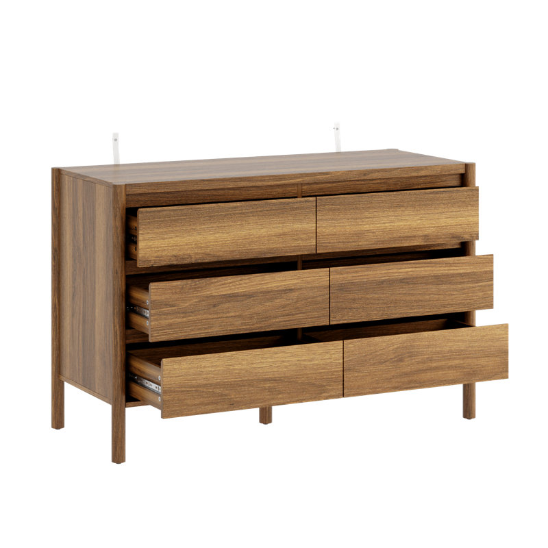 Commode double 6 tiroirs