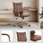 Dareece Leather Task Chair with Padded Arms-72061606