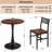 Manviraj 3-Piece Round Dining Table Set-1996500200