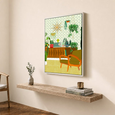 «Plant Living Room» par Jen Bucheli - Impression sur toile