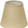 Abat-jour empire 10 "en lin parchemin beige